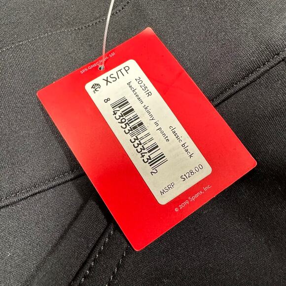 Spanx The Perfect Pant Ankle Back Seam Skinny 20251R Women's Size XS NWT - Picture 5 of 12
